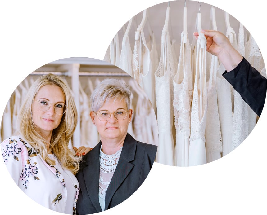 Brautkleider von Monika Bischof